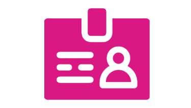 id badge icon