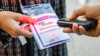 badge scanning entrance