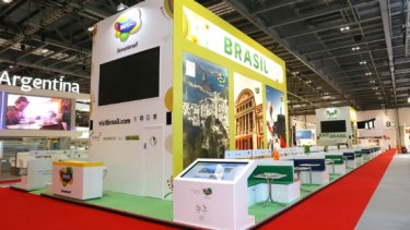 brasil stand at the wtm london event