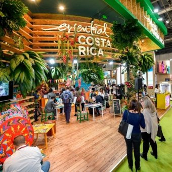 essential costa rica booth at the wtm london event