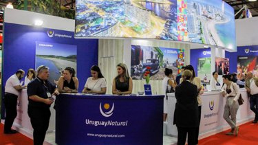 WTM Latin America exhibitor stand